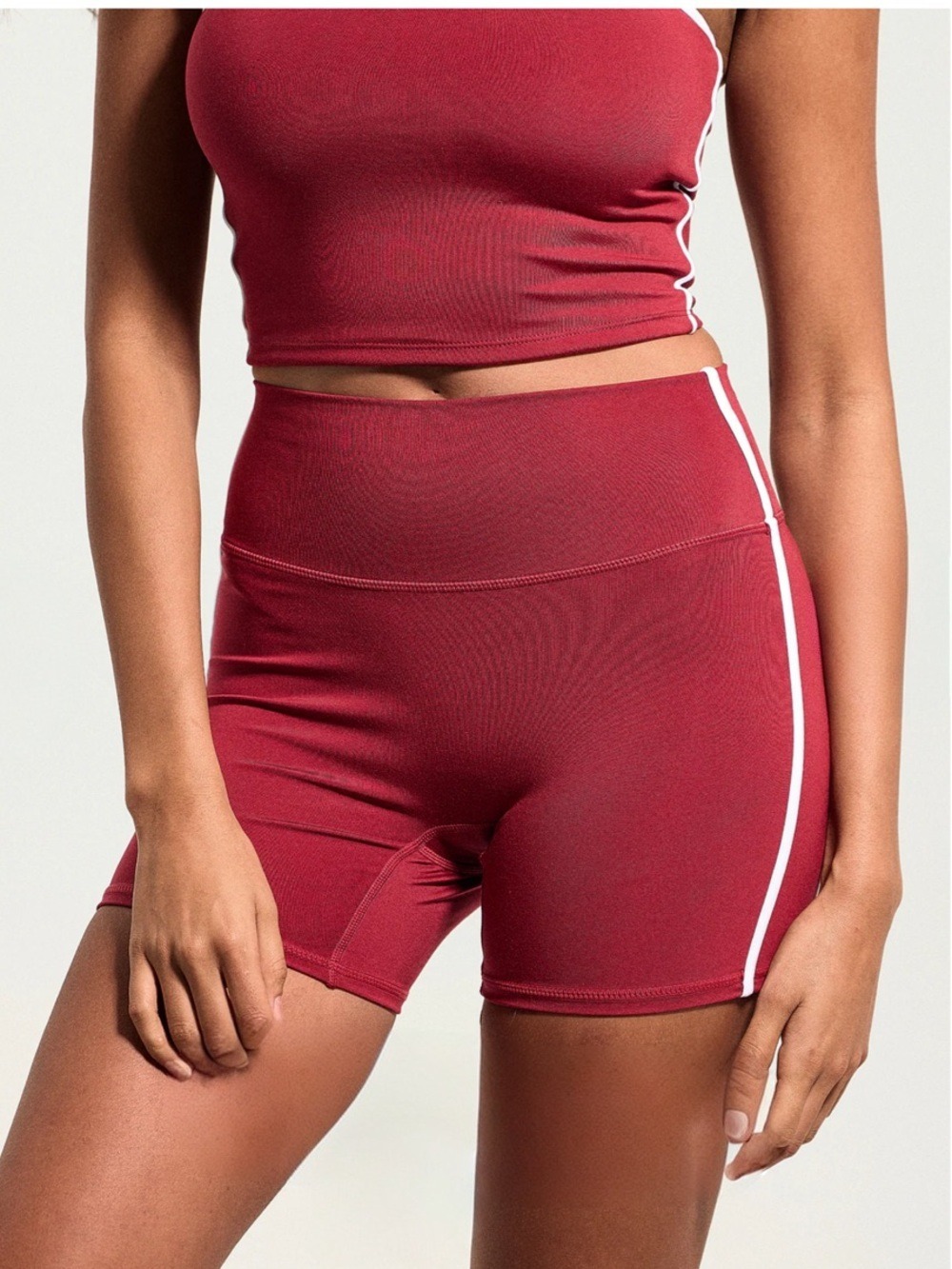 Klassy 5" AllWays Athletic Shorts Cherry Red NWT Size XS